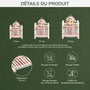5890OFR3 effet dimpression 3d ornement acrylique personnalise premier noel bebe 5890o6lqk