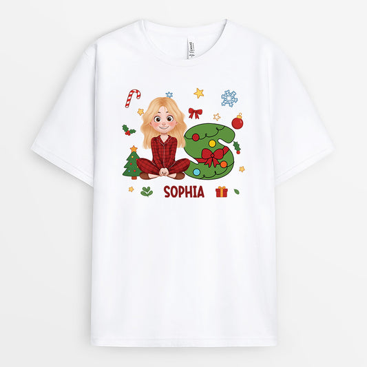 5899AFR1 t shirt noel personnalise a pour amelia 5899akzma