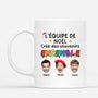 5912MFR1 mug personnalise pour ami avec photo lequipe de noel 5912m