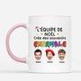 5912MFR2 mug personnalise pour ami avec photo lequipe de noel 5912m
