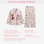 5915VFR5 pyjama personnalise juste une fille qui aime les livres 5915v3qza