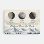 5934CFR1 toile personnalisee avec phase de la lune le jour tu es devenu notre papy mamie 5934c6mmb