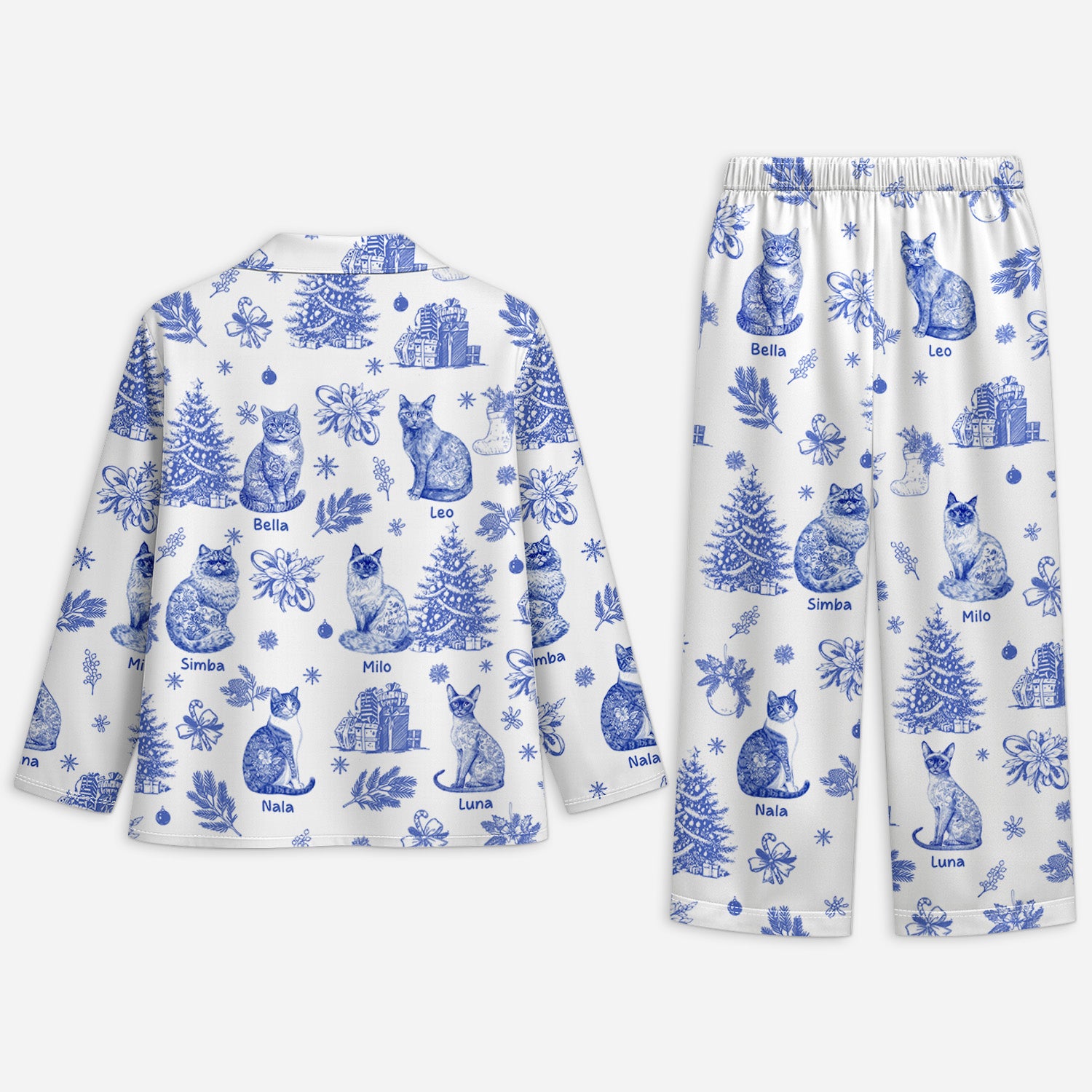 5938VFR2 pyjama personnalise mon chat elegant 5938v6zmd