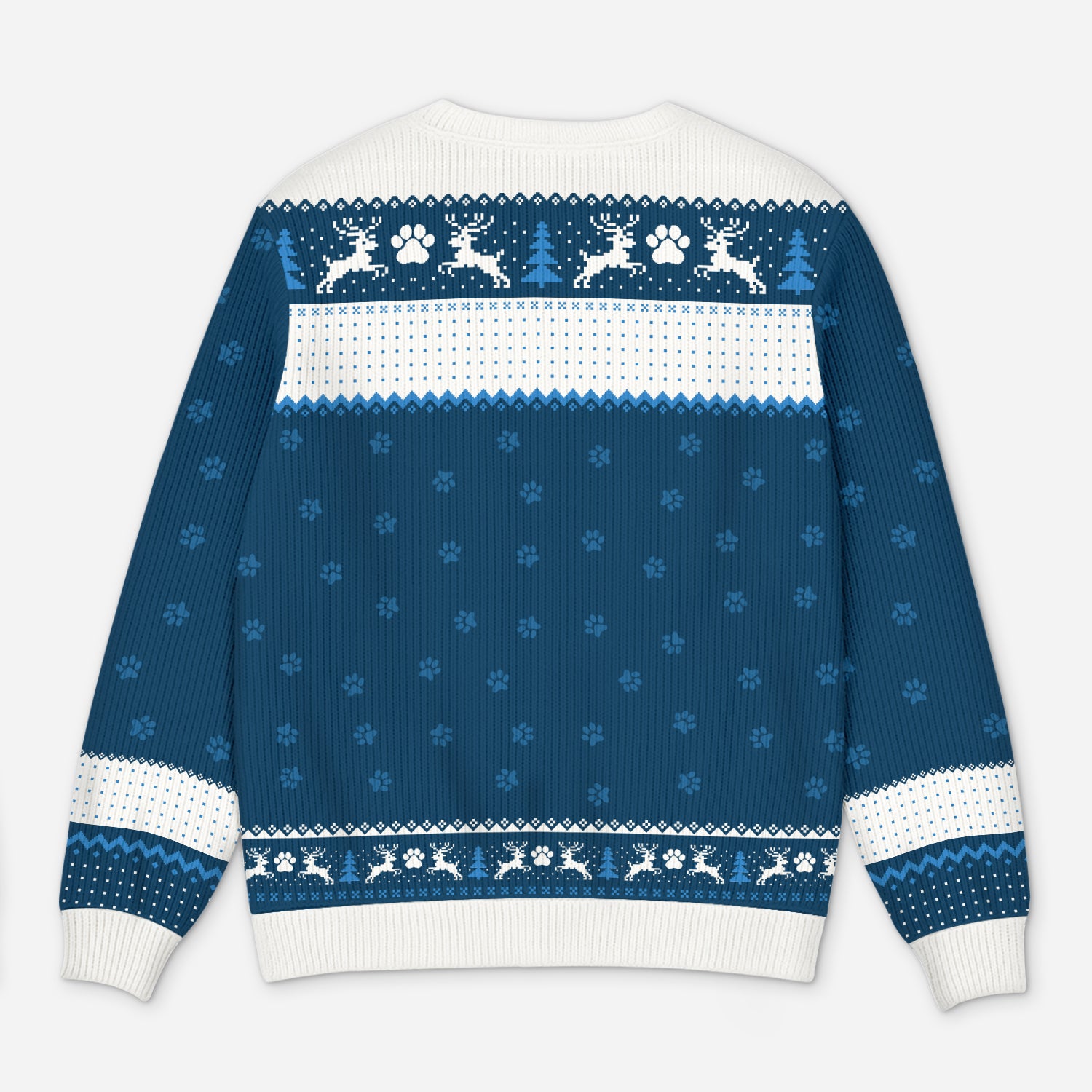 5947WFR3 pull de noel moche personnalise pyjama officiel avec chat 5947wklnd