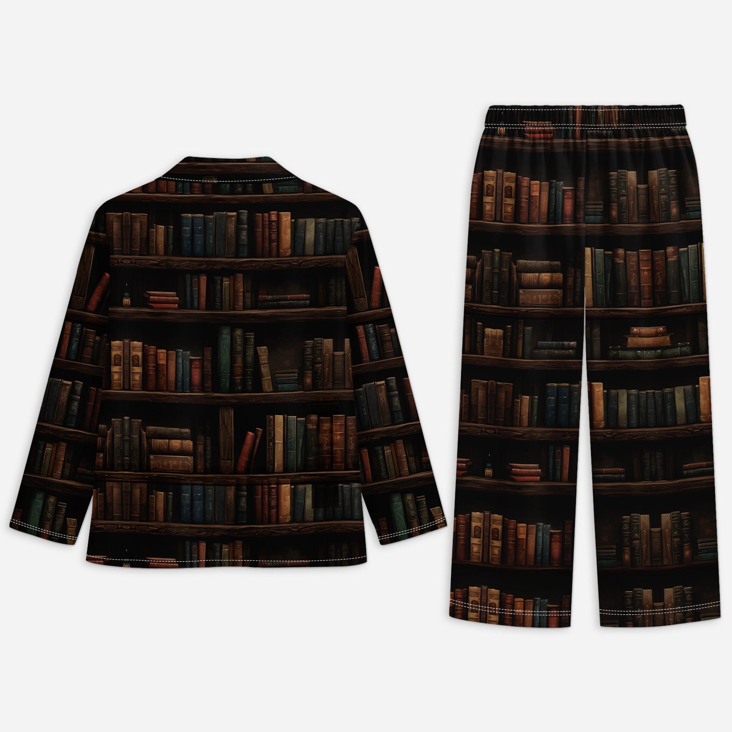5949VFR2 pyjama personnalise juste une fille qui aime les livres 5949v8qta