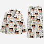 5951VFR1 pyjama fleuri personnalise ma belle 5951vkqna