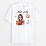 5952AFR1 t shirt personnalise pour les amoureux des livres chut je lis 5952ablca