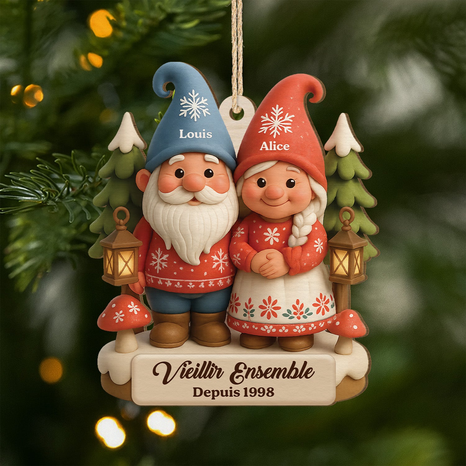 Décoration de Noël Wedgwood (6) - Noël à Windsor - Porcelaine
