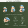 5984OFR3 effet dimpression 3d ornement acrylique personnalise premier noel bebe avec boule 5984oktqk