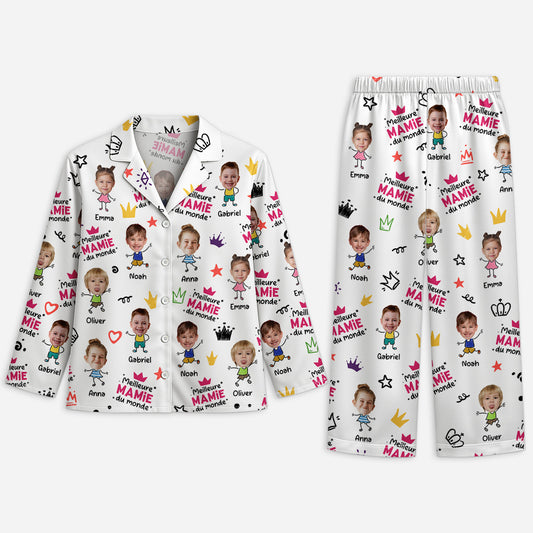 5995VFR1 pyjama personnalise avec photo le meilleur papy mamie 5995v6mma