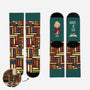 6030JFR1 chaussettes personnalisees chut une fille un garcon lit ses livres 6030j6q5a