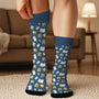 6037JFR3 chaussettes personnalisees femme je lis des livres ne pas deranger 6037j8mta