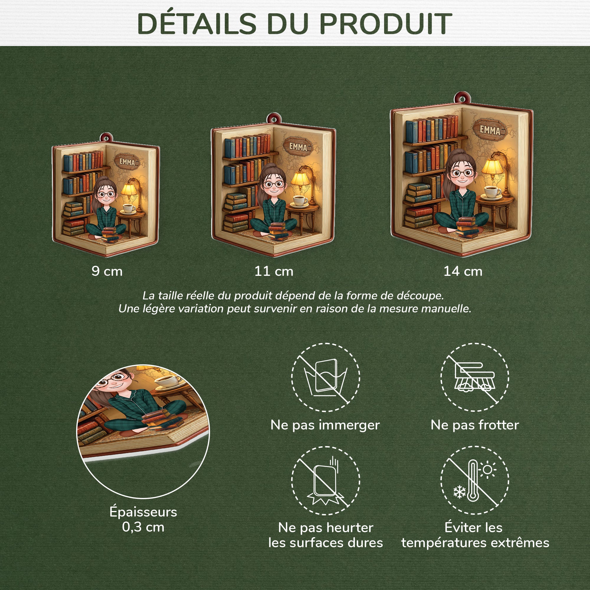6043OFR3 ornement acrylique personnalise pour femme et homme mon livre prefere 6043o6laa_80cd8129 d527 4a6d 96c8 f5aa8fd8c056