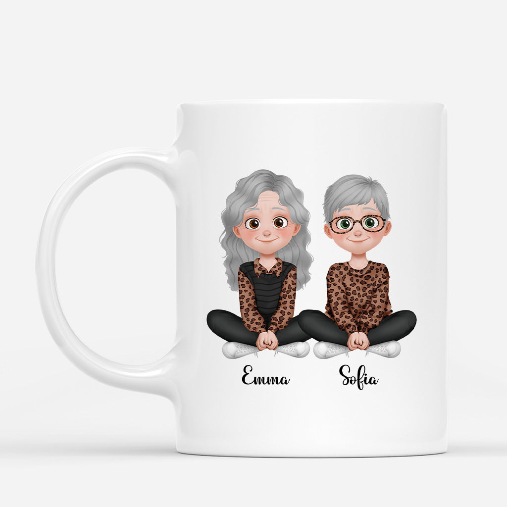 6068MFR2 effet dimpression 3d mug personnalise nous serons amies 6068m8qtf