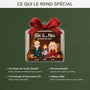 6075OFR4 ornement de noel acrylique personnalise couple toi moi et le chat 6075o6mtd