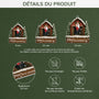 6105OFR3 effet dimpression 3d ornement noel acrylique personnalise couple dieu m_a donne toi 6105okqmg