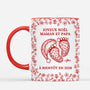 6108MFR2 mug personnalise joyeux noel futur papa future maman 6108m8lna