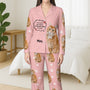 6128VFR3 pyjama personnalise avec chien photo je te suivrai pour toujours 6128vtttc