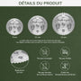 6131OFR3 ornement acrylique personnalise notre premier noel en famille 6131o8hmi