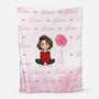 6135BFR1 plaid personnalise pour femme et homme cest mon plaid 6135b3tna