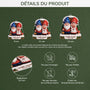 6143OFR3 effet dimpression 3d ornement noel acrylique personnalise joli couple vieillir ensemble 6143o6ltg
