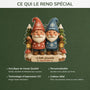 6151OFR4 effet dimpression 3d ornement noel acrylique personnalise couple gay vieillir ensemble 6151oktmg