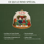 6168OFR4 effet dimpression 3d ornement noel acrylique personnalise couple toi et moi et nos chiens 6168o