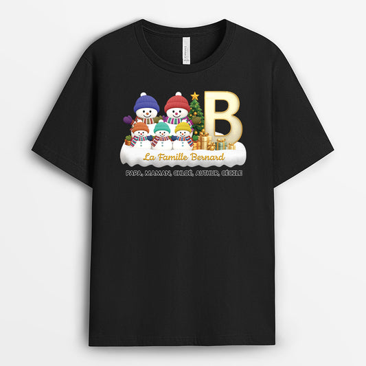 6175AFR1 t shirt personnalise noel famille bonhomme de neige 6175a3qti_5926a0b0 6622 4ebe 8291 6b2112cda800