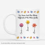 6192MFR1 effet dimpression 3d mug personnalise soeurs sont des fleurs differentes 6192m8vta