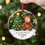 6208OFR2 ornement noel en verre personnalise avec bebe photo les joyeux nains 6208othtk