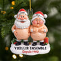 6217OFR1 effet dimpression 3d ornement noel acrylique personnalise couple insolite vieillir ensemble 6217o6lng_1