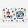 6220MFR1 effet dimpression 3d mug personnalise noel meilleur papa chat du monde 6220m6vmd
