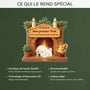 6225OFR4 effet dimpression 3d ornement acrylique personnalise premier noel chien avec ma famille pour toujours 6225o8ttc