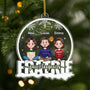 6255OFR1 ornement noel acrylique personnalise pour ami et famille freres et soeurs pour toujours 6255o3mme