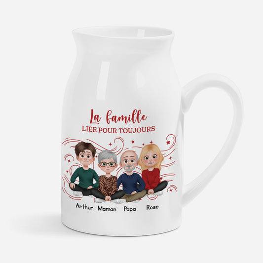 6263OFR1 vase personnalise famille pour toujours 6263o3qmi