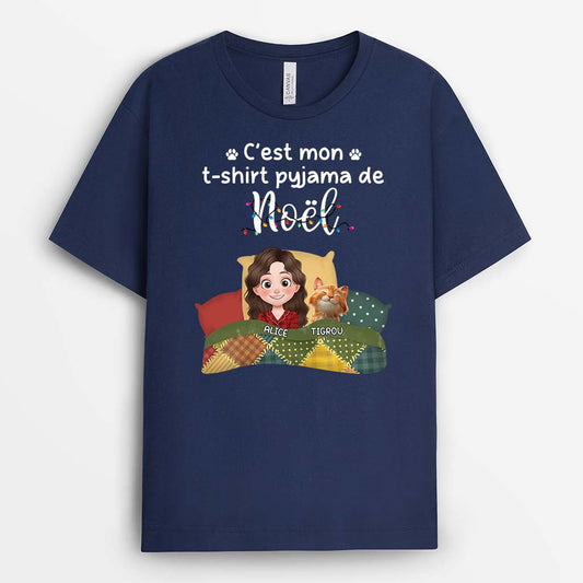 6264AFR2 t shirt personnalise pour dormir mon t shirt pyjama de noel avec chat 6264a3mmd_c2cd7087 c381 4c86 96c0 2bc9216c39bf