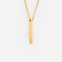 6269JFR1 collier barre personnalise_ pour femmehomme souvenir memorable 6269j0v5a