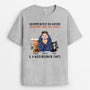 6271AFR1 t shirt personnalise elle a besoin des livres et de chats 6271atlzd_2