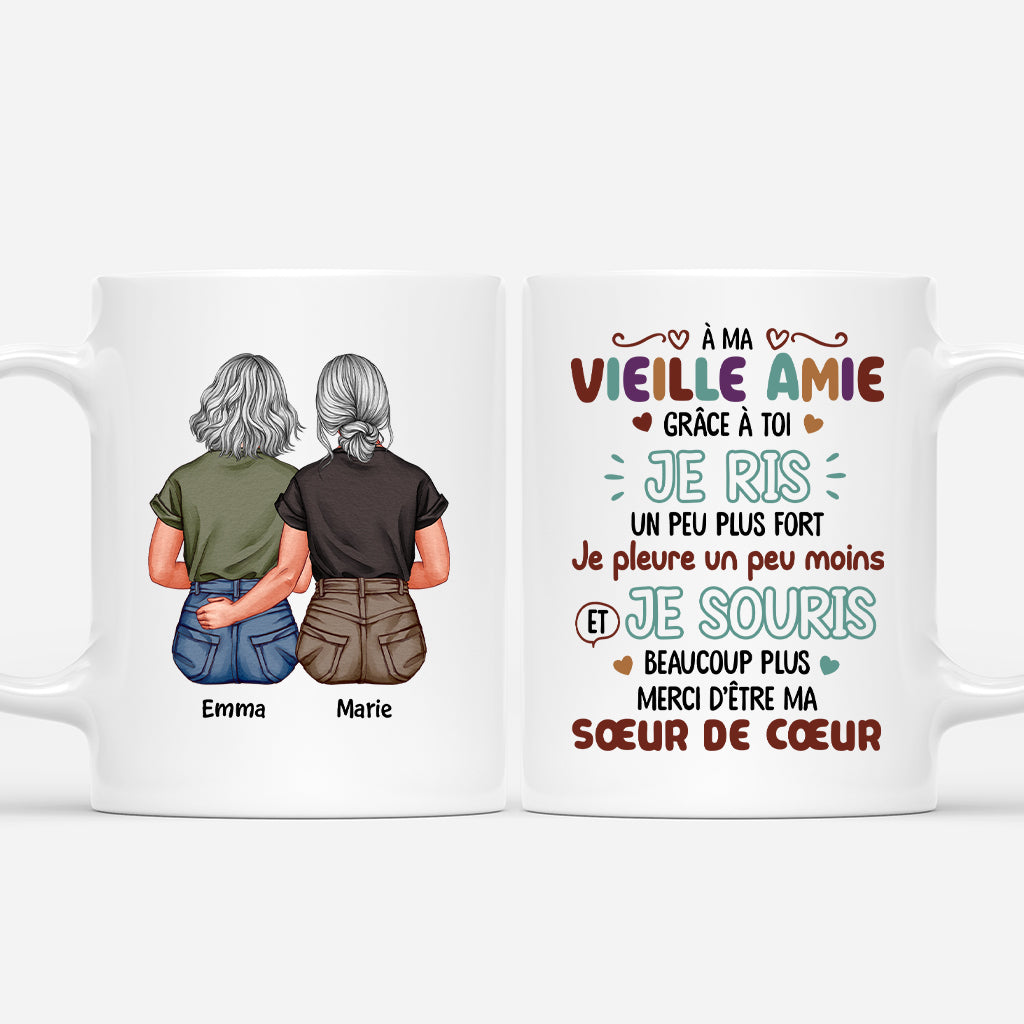 6282MFR1 mug personnalise a ma vieille amie 6282mttzf