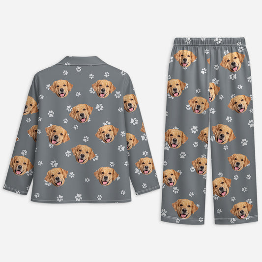 6283VFR1 pyjama personnalise avec photo mon joli chien avec patte 6283vklmc_2