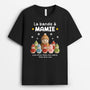 6288AFR1 t shirt personnalise de noel la bande a mamie papy bonhomme de neige 6288a3tma