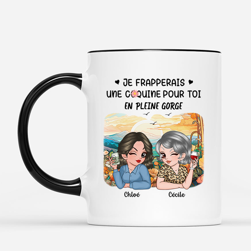 6300MFR1 mug personnalise pour amie je frapperais pour toi 6300m8lcf_2