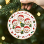 6301OFR1 effet dimpression 3d ornement acrylique personnalise famille assiette de noel 6301oklni_2