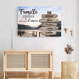 6305CFR3 toile personnalisee avec prenom amour de famille 6305cttni