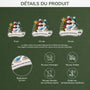 6310OFR3 effet dimpression 3d ornement acrylique personnalise famille bonbon de noel 6310ottqi