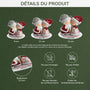 6313OFR3 effet dimpression 3d ornement noel acrylique personnalise couple vieillir ensemble et toujours joyeux 6313o8zmg