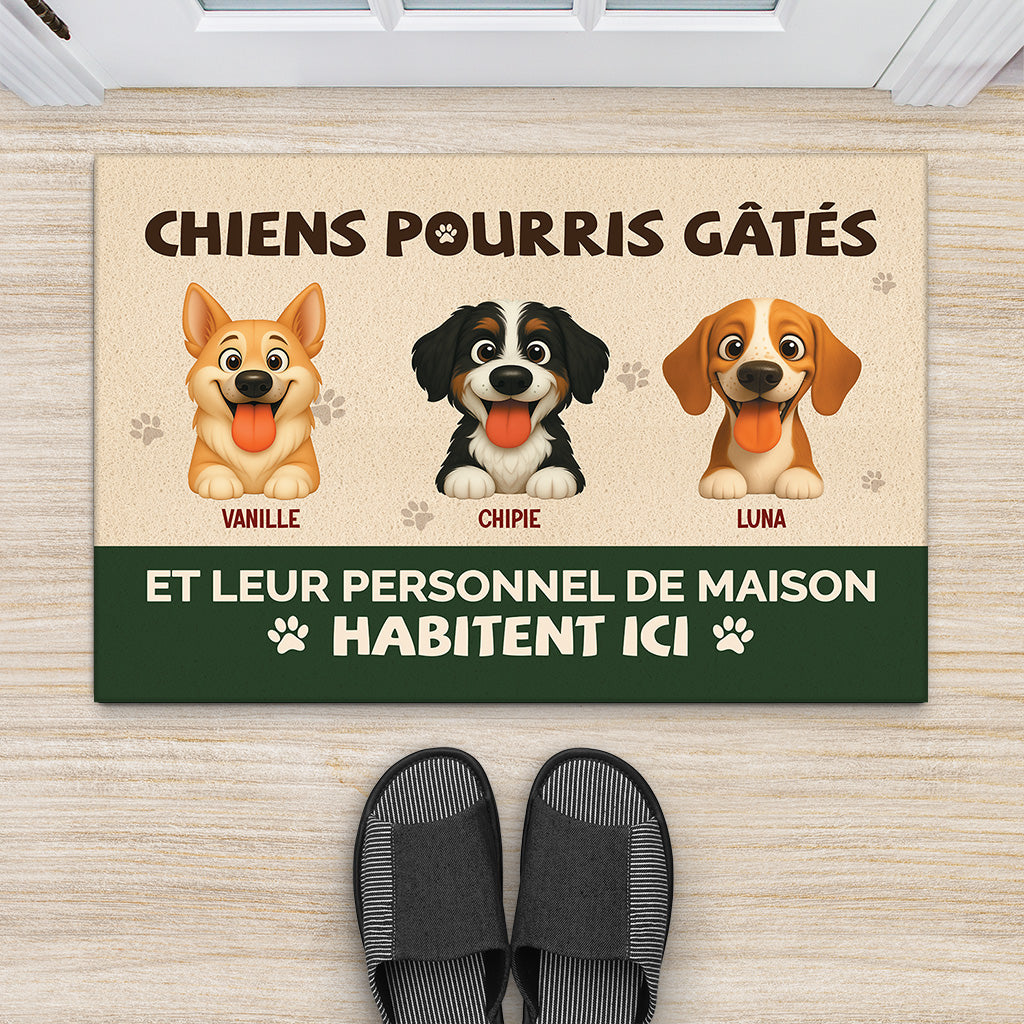 6314DFR2 paillasson personnalise mon chien gate pourri 6314dtq5c_3d6ce080 9017 4745 8acf 40a49151dd05