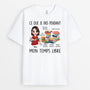 6322AFR1 t shirt personnalise pour femme qui aime les livres ce que je fais pendant mon temps libre 6322akqta