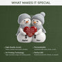 6342OFR4 effet dimpression 3d ornement noel acrylique personnalise couple depuis notre premier baiser 6342o8pwg