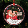6344OFR1 ornement en verre personnalise couple de noel vieillir ensemble 6344okq5g